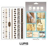 レオパードメタリックゴールドタトゥーシール | LUPIS | 詳細画像3 