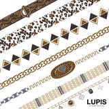レオパードメタリックゴールドタトゥーシール | LUPIS | 詳細画像4 