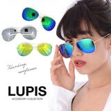 ティアドロップミラーサングラス | LUPIS | 詳細画像1