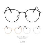 クラシックオーバル 伊達メガネ【伊達メガネ だて眼鏡 | LUPIS | 詳細画像3 