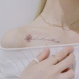 フラワー×英字タトゥーシール | LUPIS | 詳細画像6