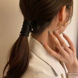 レザー調ワイヤーポニー【針金入り 巻きつけるだけ ヘアアクセサリー】 | LUPIS | 詳細画像2 
