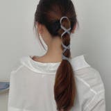 レザー調ワイヤーポニー【針金入り 巻きつけるだけ ヘアアクセサリー】 | LUPIS | 詳細画像10