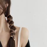 レザー調ワイヤーポニー【針金入り 巻きつけるだけ ヘアアクセサリー】 | LUPIS | 詳細画像11