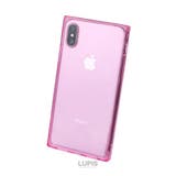 ピンク | シンプルスクエアiPhone用ケース | LUPIS