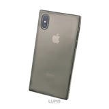 ブラック | シンプルスクエアiPhone用ケース | LUPIS