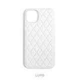 iPhone13アイボリー | キルティング風iPhoneケース【iPhone13】 | LUPIS
