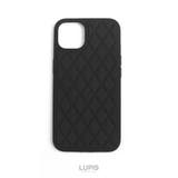 iPhone13ブラック | キルティング風iPhoneケース【iPhone13】 | LUPIS