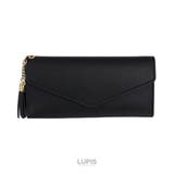 ブラック | タッセル三つ折り長財布 【財布 ウォレット | LUPIS