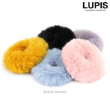 シンプルカラーファーシュシュ【小ぶり ヘアアクセサリー】 | LUPIS | 詳細画像1 