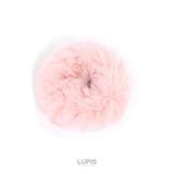 ピンク | シンプルカラーファーシュシュ【小ぶり ヘアアクセサリー】 | LUPIS