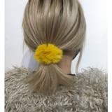 シンプルカラーファーシュシュ【小ぶり ヘアアクセサリー】 | LUPIS | 詳細画像4 