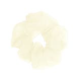 クリーム | オーガンジーボリュームシュシュ 【ヘアアクセサリー アクセサリー | LUPIS
