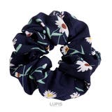 ネイビー | レトロボタニカルシュシュ【ヘアアクセサリー】 | LUPIS