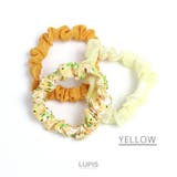 イエロー | カラーシュシュヘアゴムセット【ヘアアクセサリー】 | LUPIS