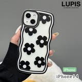 ウェーブフラワーiPhoneケース【iPhone14】 | LUPIS | 詳細画像1 