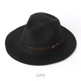 ブラック | ブラックベルト中折れハット | LUPIS
