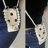 パールストラップドット柄iPhoneケース≪iPhone13≫ | LUPIS | 詳細画像2