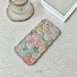 フラワープリントウェーブiPhoneケース | LUPIS | 詳細画像7