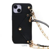 レザー調カードポケットショルダーiPhoneケース | LUPIS | 詳細画像3