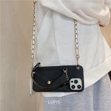 レザー調カードポケットショルダーiPhoneケース | LUPIS | 詳細画像6