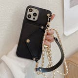 レザー調カードポケットショルダーiPhoneケース | LUPIS | 詳細画像7