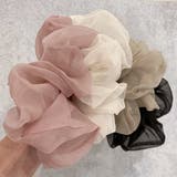 くすみカラーシフォンシュシュ【ヘアアクセサリー】 | LUPIS | 詳細画像8