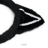 猫耳カチューシャ仮装セット【カチューシャ・蝶ネクタイ・しっぽ】 | LUPIS | 詳細画像6