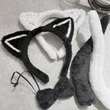 猫耳カチューシャ仮装セット【カチューシャ・蝶ネクタイ・しっぽ】 | LUPIS | 詳細画像10