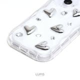 メタルハート×ビジューiPhoneケース【iPhone14・iPhone15】 | LUPIS | 詳細画像4