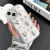 メタルハート×ビジューiPhoneケース【iPhone14・iPhone15】 | LUPIS | 詳細画像5