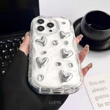 メタルハート×ビジューiPhoneケース【iPhone14・iPhone15】 | LUPIS | 詳細画像6