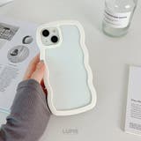 ウェーブラインクリアiPhoneケース【iPhone14・iPhone15】 | LUPIS | 詳細画像3 