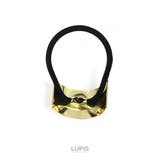 スクエアメタルプレートヘアゴム【ヘアアクセサリー】 | LUPIS | 詳細画像4 