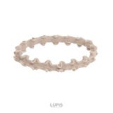 ベージュ | ウェーブカラーヘアゴム【ヘアアクセサリー】 | LUPIS