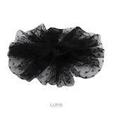 ドット柄ボリュームチュールシュシュ【大ぶり ヘアアクセサリー】 | LUPIS | 詳細画像3 