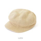 アイボリー | シンプル編み込みキャスケット | LUPIS