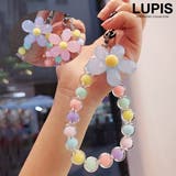 ビーズフラワースマホストラップ | LUPIS | 詳細画像1 