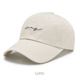 ベージュ | オシャレロゴキャップ | LUPIS
