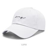 ホワイト | オシャレロゴキャップ | LUPIS