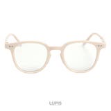 アイボリー×クリア | クラシカルウエリントンサングラス | LUPIS