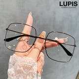 クラシカルスクエア伊達メガネ | LUPIS | 詳細画像1