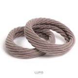 グレージュ | リブジャージヘアゴム  | LUPIS