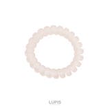 ベージュ | マットカラースプリングヘアゴム  | LUPIS