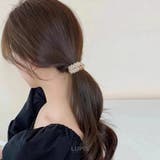 クリスタルキューブオーガンジーヘアゴム | LUPIS | 詳細画像6 
