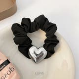 メタルハートシュシュヘアゴム | LUPIS | 詳細画像3 