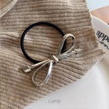 シンプルメタルリボンヘアゴム | LUPIS | 詳細画像5 