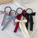 サテンリボンヘアゴム | LUPIS | 詳細画像4 