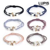 パール×ビーズ3連ヘアゴム | LUPIS | 詳細画像1