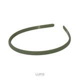 オリーブ | ニュアンスカラーマットシンプルヘアカチューシャ【ヘアアクセサリー】 | LUPIS